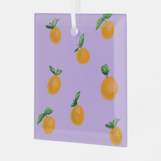 Christmas tree decoration glas ornament (Voorkant links)