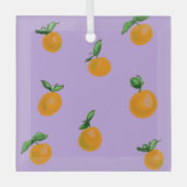 Christmas tree decoration glas ornament (Voorkant)