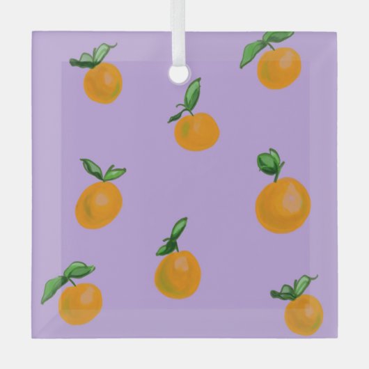 Christmas tree decoration glas ornament (Voorkant)