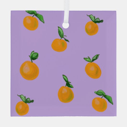 Christmas tree decoration glas ornament (Achterkant)