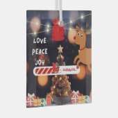 Christmas tree decorations glas ornament (Voorkant Rechts)