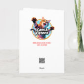 Christmas Tree Dinosaur Card - Jurassic Dino-mite  Kaart (Achterkant)