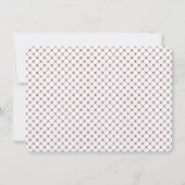 CHRISTMAS TREE DOME | VERZOEK VAN CHRISTMAS-PARTIJ KAART (Achterkant)