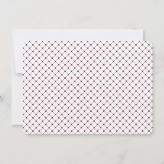 CHRISTMAS TREE DOME | VERZOEK VAN CHRISTMAS-PARTIJ KAART (Achterkant)