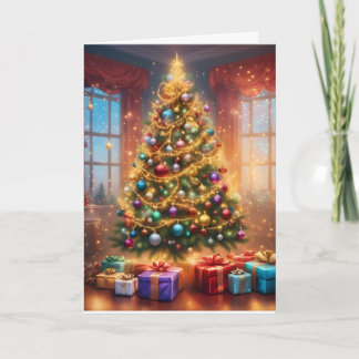 Christmas Tree  Feestdagen Kaart