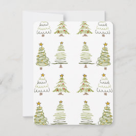 CHRISTMAS TREE FEESTDAGENKAART