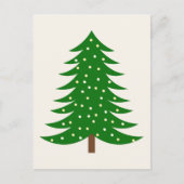Christmas tree feestdagenkaart (Voorkant)