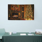 Christmas tree fireplace spandoek (Beurs)
