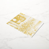 Christmas Tree Folie Feestdagen Briefkaart (Gedraaid)