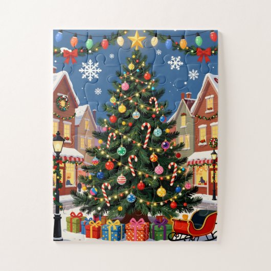 Christmas Tree for Seniors 30 Large Piece Legpuzzel (Verticaal)