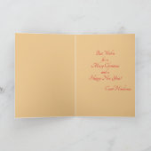 Christmas Tree Forest Whimsey Feestdagen Kaart (Binnen)