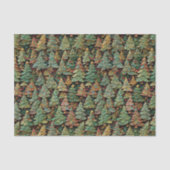 Christmas Tree Forest Whimsey Tissuepapier (Voorkant)