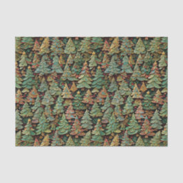 Christmas Tree Forest Whimsey Tissuepapier