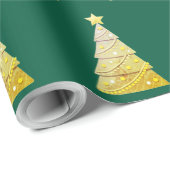 Christmas tree gift wrap cadeaupapier (Rol Hoek)