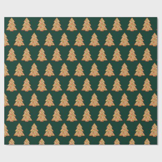 Christmas tree gift wrap cadeaupapier (Vlak)