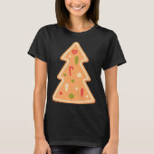Christmas Tree Gingerbread cake Xmas T-shirt (Voorkant)