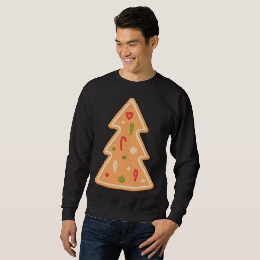 Christmas Tree Gingerbread cake Xmas Trui (Voorkant volledig)