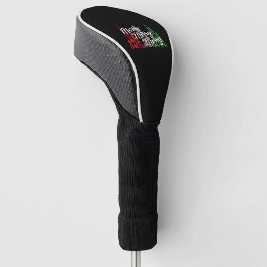 CHRISTMAS TREE GOLFHEADCOVER (Schuin)