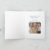 Christmas Tree Green Military Airplane Minimalist Kaart (Binnen)