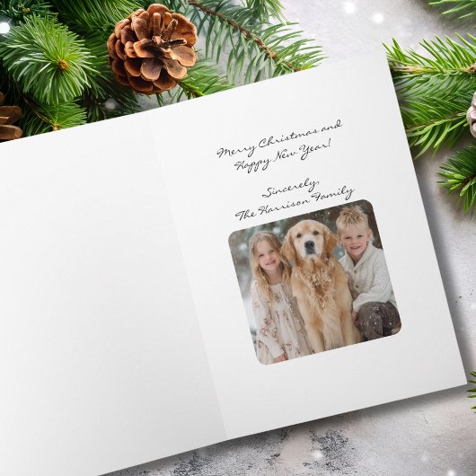 Christmas Tree Green Military Airplane Minimalist Kaart