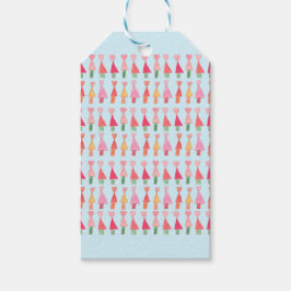 Christmas Tree Hearts Wrapping Paper Cadeaulabel