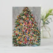 CHRISTMAS TREE KAART (Staand voorkant)