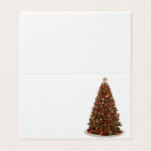 Christmas Tree Kaart (Buitenkant ongevouwen)