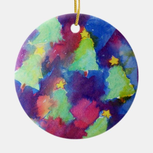 CHRISTMAS TREE KERAMISCH ORNAMENT (Voorkant)