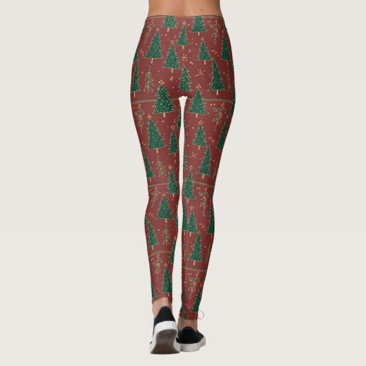 Christmas Tree Leggings (Achterkant)
