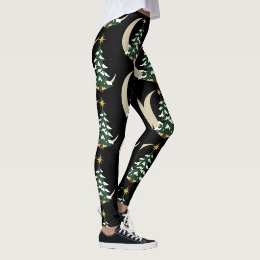 Christmas Tree Leggings Girl's Women's (Rechts)