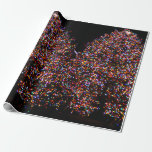 CHRISTMAS TREE LIGHTS OP HET KNOP Wrapping Paper Cadeaupapier<br><div class="desc">Fun-omslagpapier met kerstboomverlichting in het centrum van Rockefeller. Originele fotografie van Lianne K. Coleman Fotografie.</div>