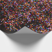 CHRISTMAS TREE LIGHTS OP HET KNOP Wrapping Paper Cadeaupapier (Hoek)