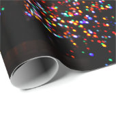 CHRISTMAS TREE LIGHTS OP HET KNOP Wrapping Paper Cadeaupapier (Rol Hoek)