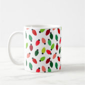 Christmas Tree Lights Printed Coffee Cup Mug Koffiemok (Links)