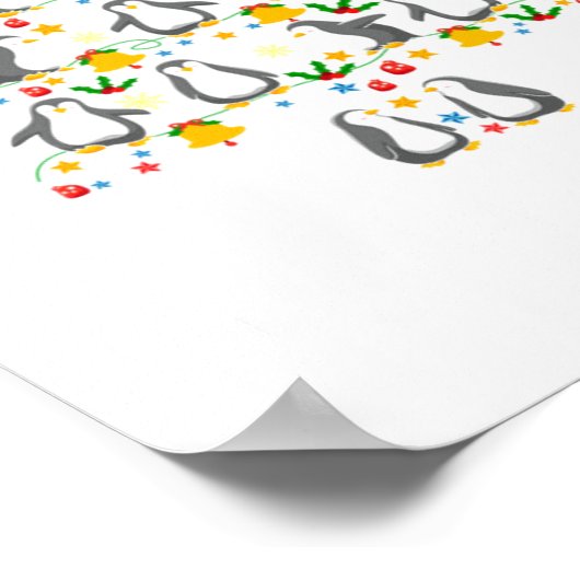 Christmas Tree Lover Vrouw Kind - Funny Merry Chri Poster (Hoek)