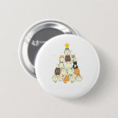 Christmas Tree Lover Vrouw Kind - Funny Merry Chri Ronde Button 5,7 Cm (Voorkant /achterkant)