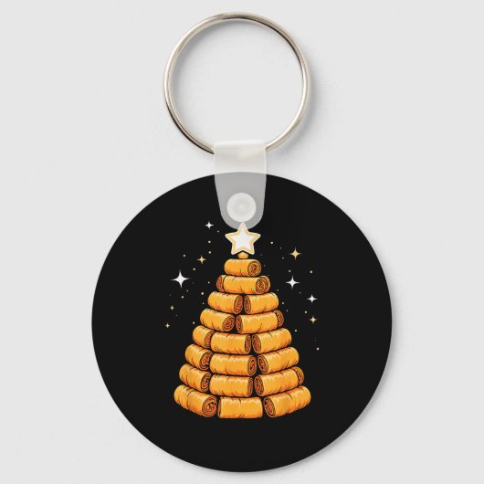 Christmas Tree Luma Filino Spring Rolls Sleutelhanger (Voorkant)