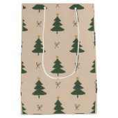 Christmas tree medium cadeauzakje (Achterkant)