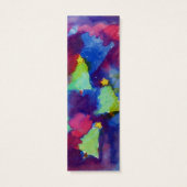 CHRISTMAS TREE MINI VISITEKAARTJES (Achterkant)