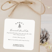 Christmas Tree Minimalist Bakery Ingredient Label