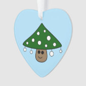 Christmas Tree Mushroom Ornament (voorkant)
