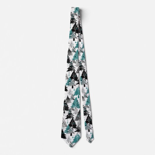 Christmas Tree Neck Tie Stropdas (Voorkant)