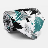 Christmas Tree Neck Tie Stropdas (Opgerold)