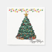 Christmas Tree Nepkins Servet (Voorkant)