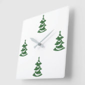 **CHRISTMAS TREE OH CHRISTMAS TREE * * CLOCK VIERKANTE KLOK (Hoek)
