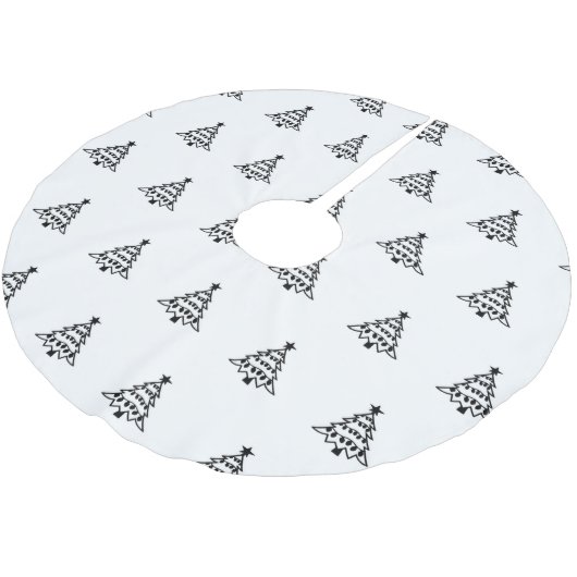 **CHRISTMAS TREE OH CHRISTMAS TREE * * TREE SKIRT KERSTBOOM ROK (Gekanteld)