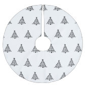 **CHRISTMAS TREE OH CHRISTMAS TREE * * TREE SKIRT KERSTBOOM ROK (Voorkant)
