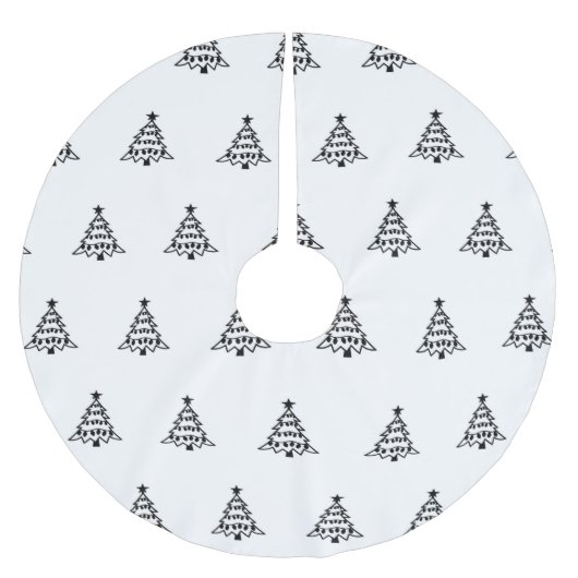 **CHRISTMAS TREE OH CHRISTMAS TREE * * TREE SKIRT KERSTBOOM ROK (Voorkant)