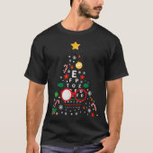 Christmas Tree Optician Optometrist _ Merry Xmas N T-shirt (Voorkant)
