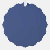 Christmas Tree Ornament Kaart (Achterkant)